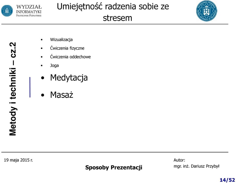 2 Wizualizacja Ćwiczenia fizyczne