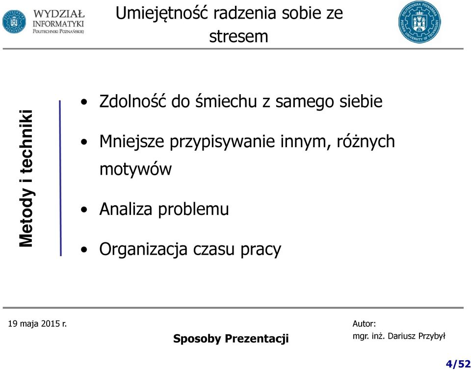 siebie Mniejsze przypisywanie innym, różnych