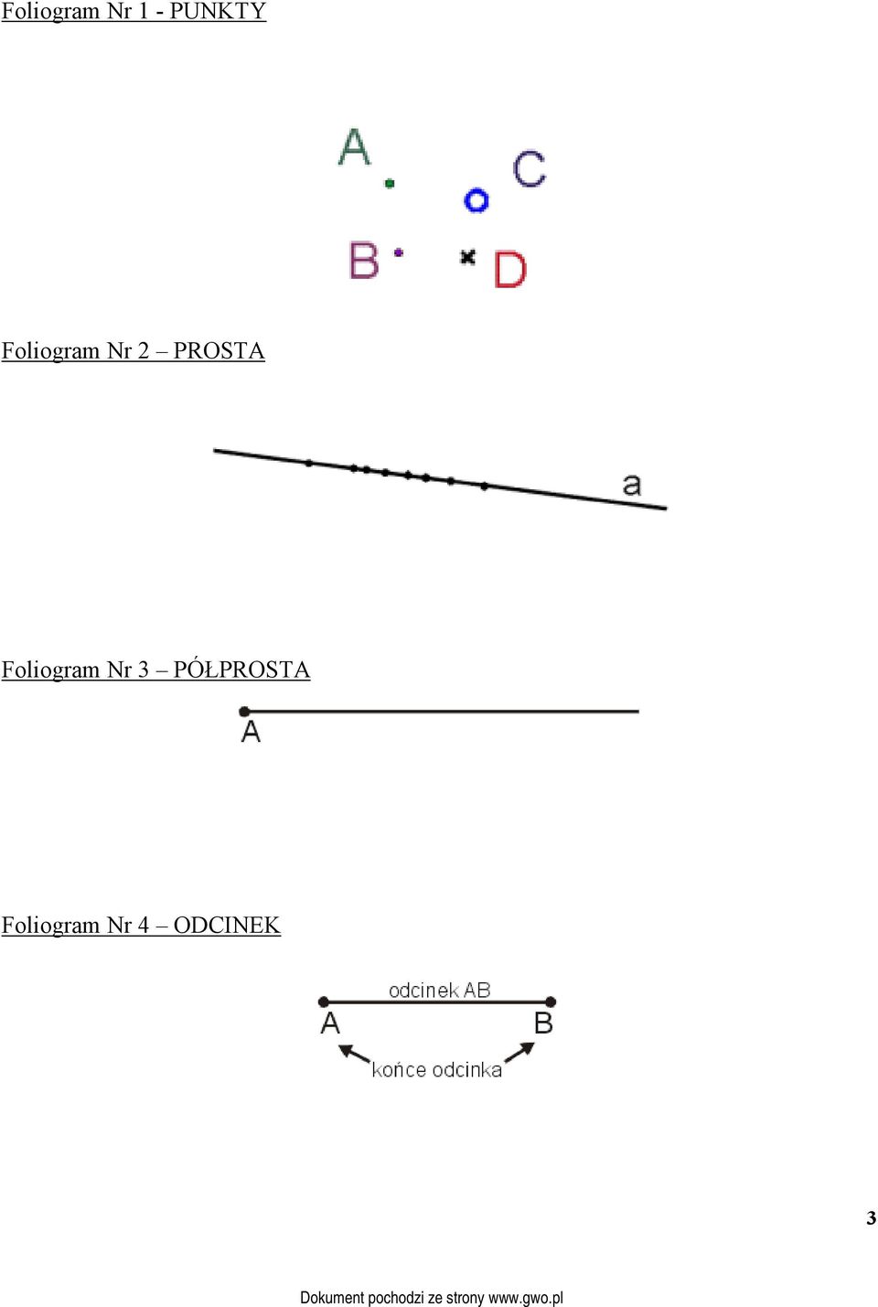 Foliogram Nr 3