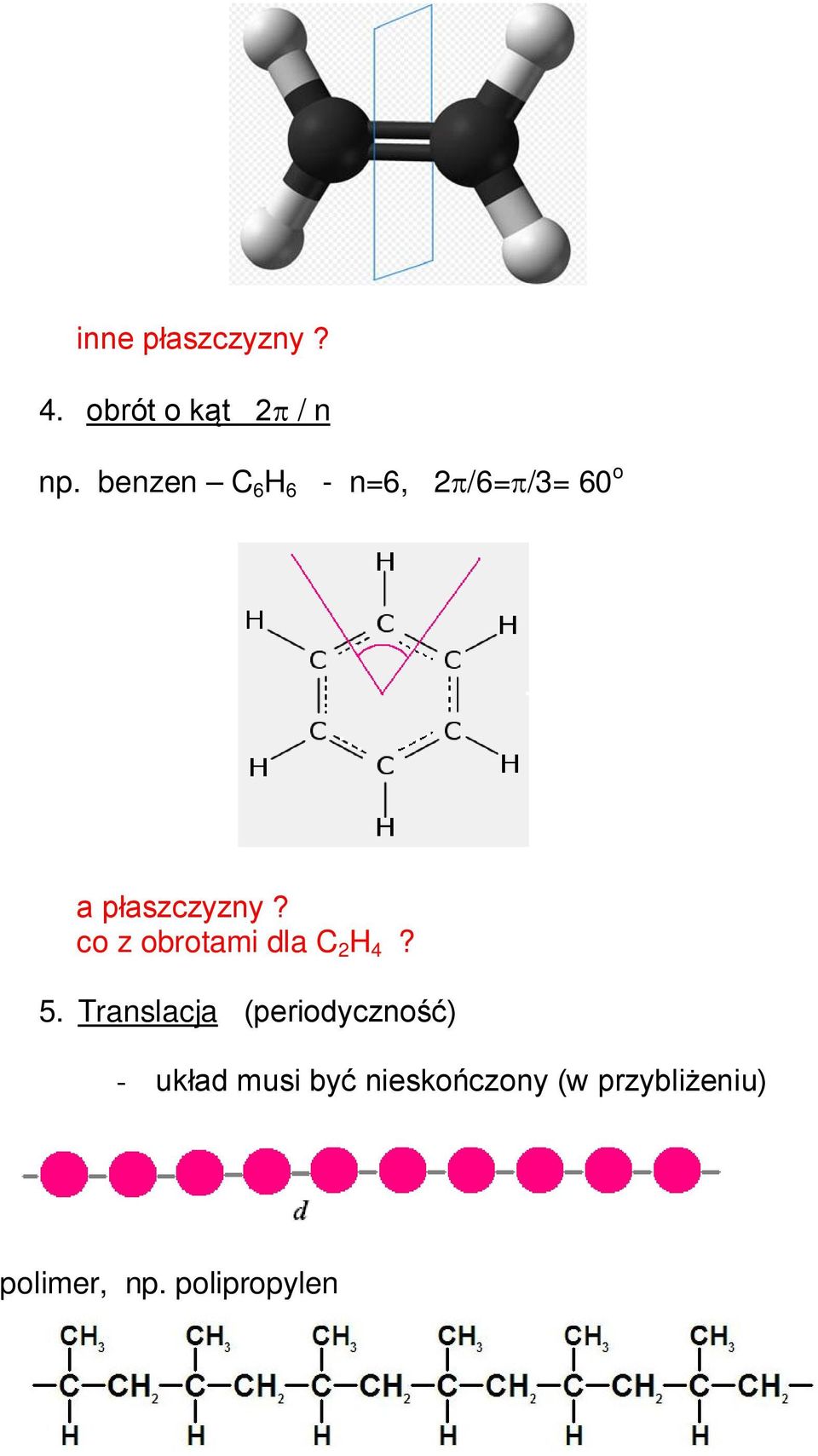 co z obrotam dla C H 4? 5.