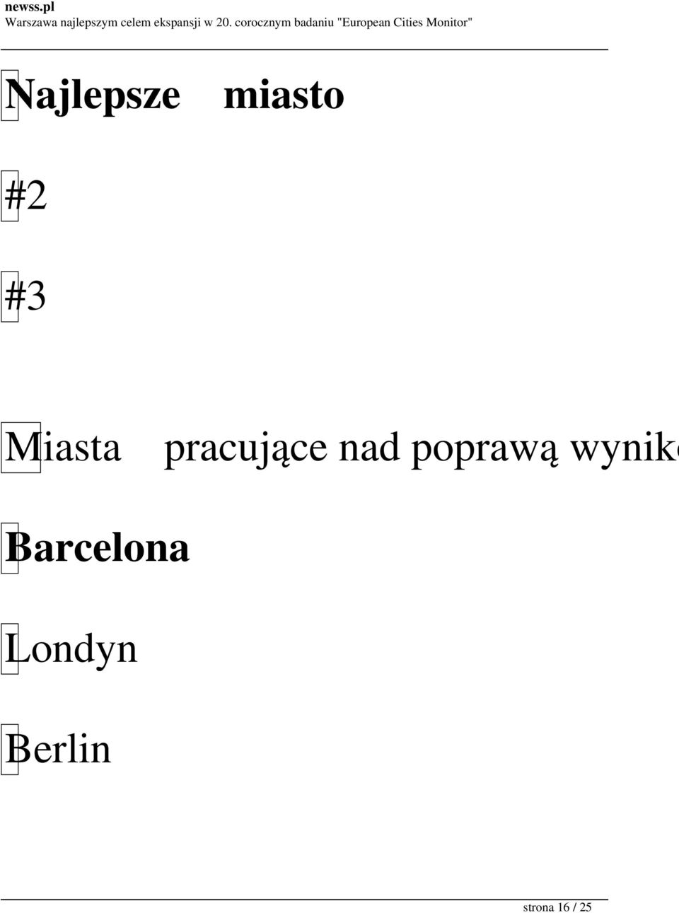 poprawą wynikó Barcelona