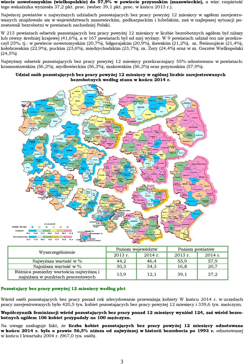 a więc rozpiętość tego wskaźnika wyniosła 37,2 pkt. proc. (wobec 39,1 pkt. proc. w końcu 2013 r.).