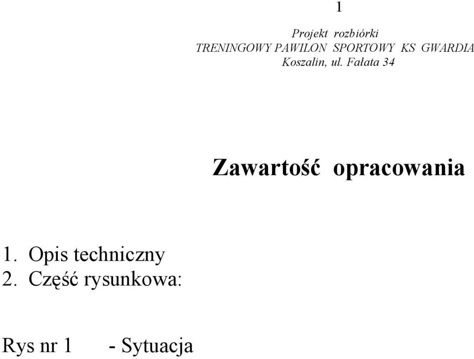 Opis techniczny 2.