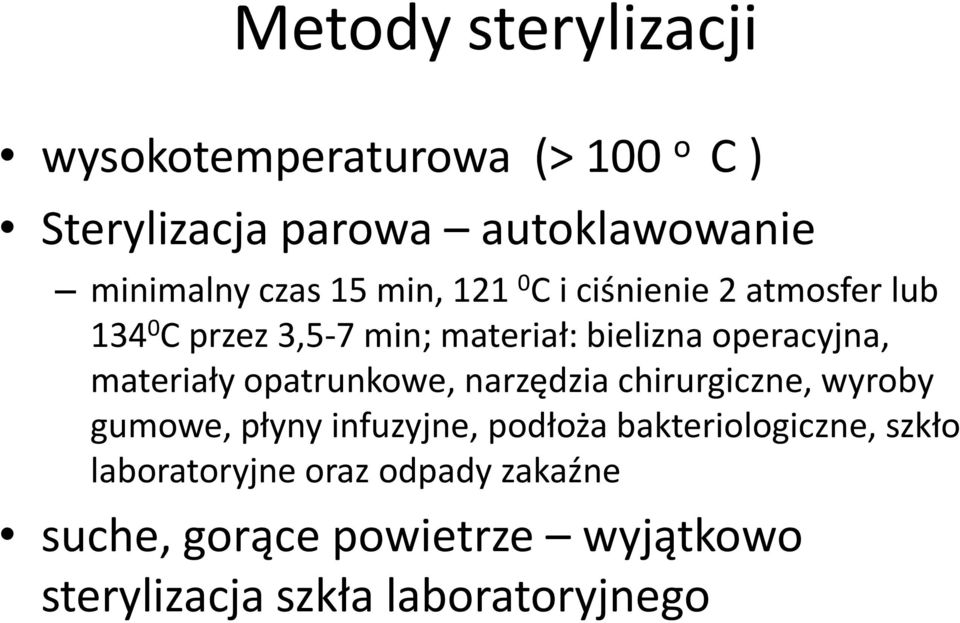 materiały opatrunkowe, narzędzia chirurgiczne, wyroby gumowe, płyny infuzyjne, podłoża