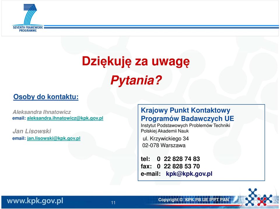 pl Jan Lisowski email: jan.lisowski@kpk.gov.