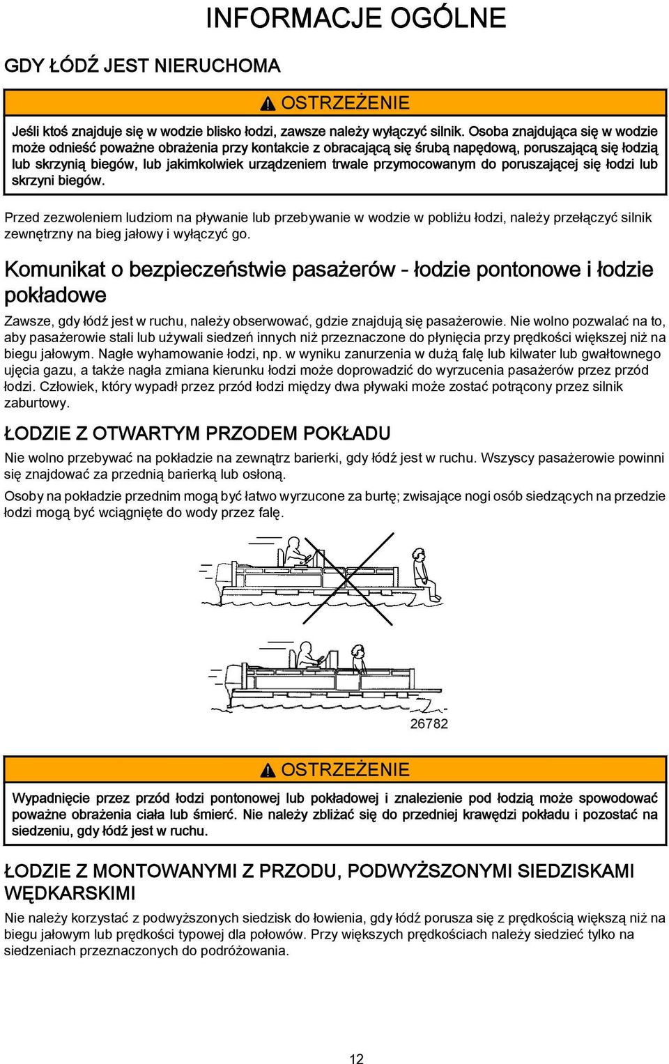 przymocowanym do poruszającej się łodzi lub skrzyni biegów.