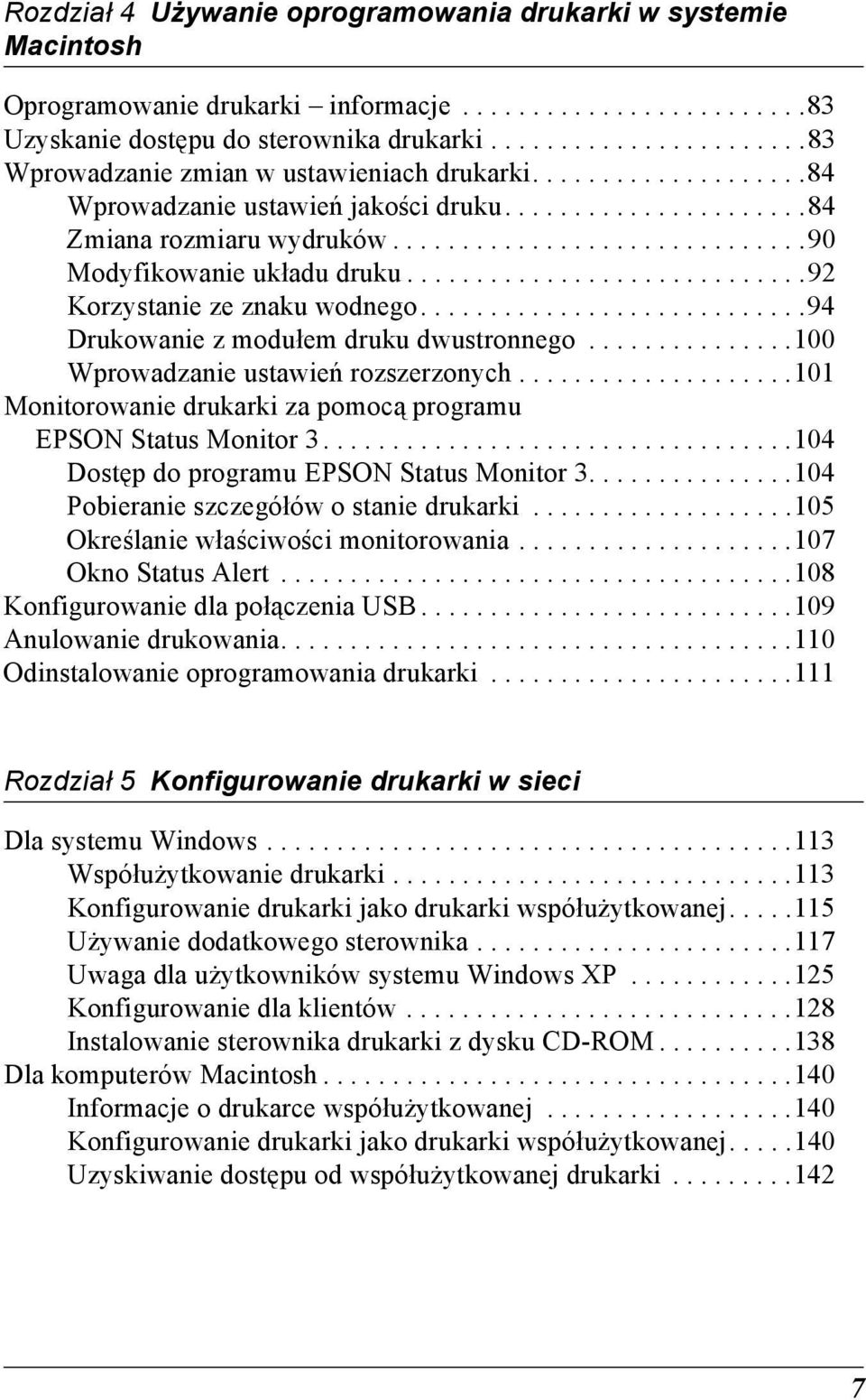 .............................0 Modyfikowanie układu druku.............................2 Korzystanie ze znaku wodnego............................ Drukowanie z modułem druku dwustronnego.