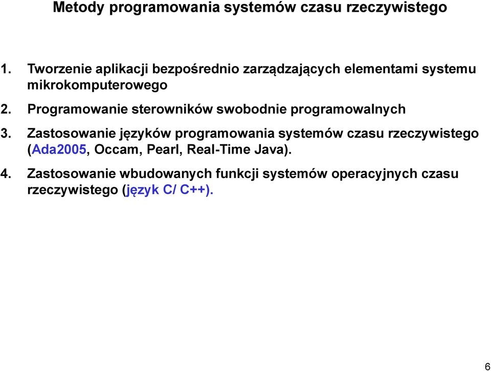 Programowanie sterowników swobodnie programowalnych 3.