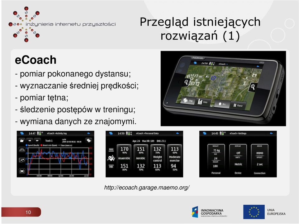 - pomiar tętna; - śledzenie postępów w treningu; -