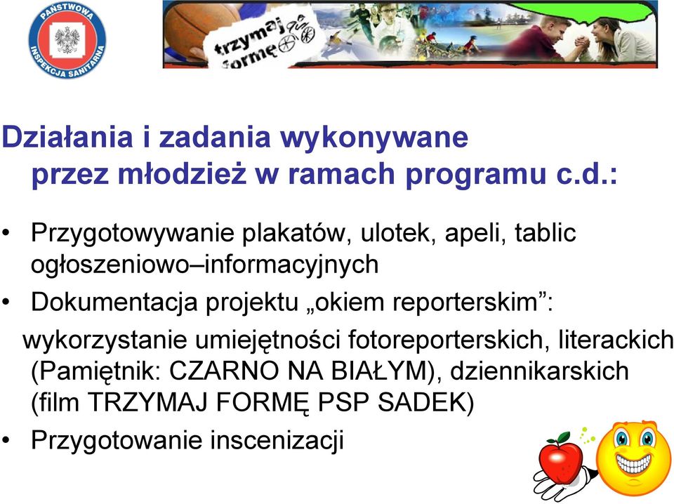 ież w ramach programu c.d.