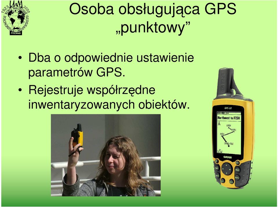 parametrów GPS.