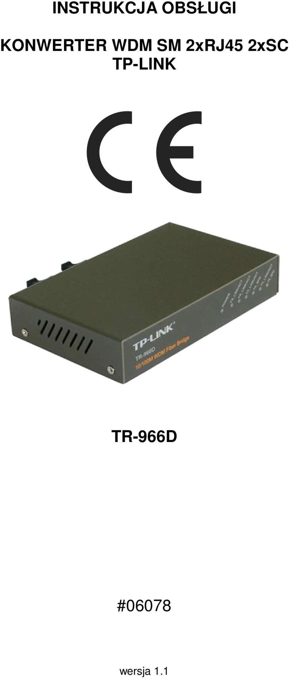 2xRJ45 2xSC TP-LINK