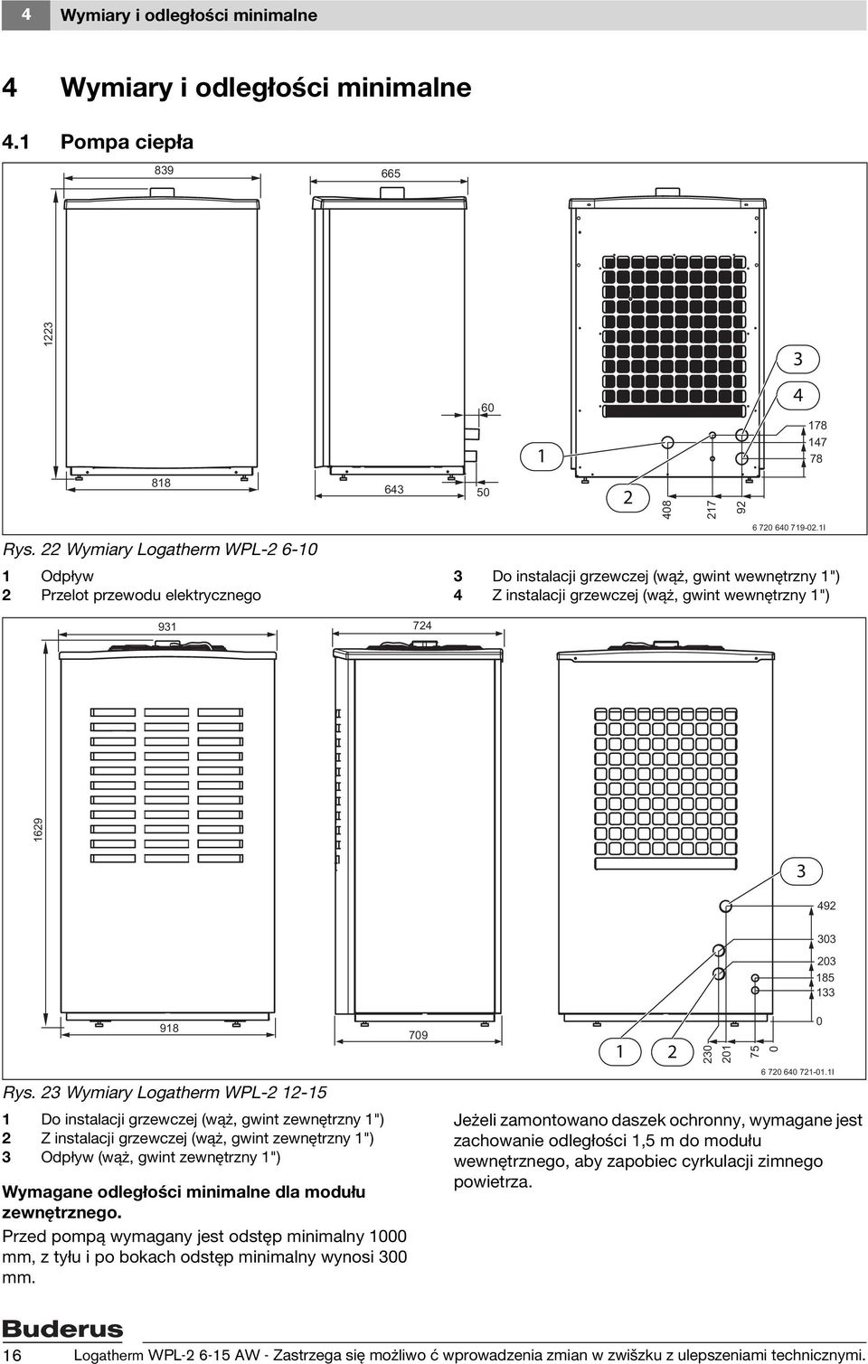 6 720 640 719-02.1I 931 724 1629 3 492 303 203 185 133 918 Rys.