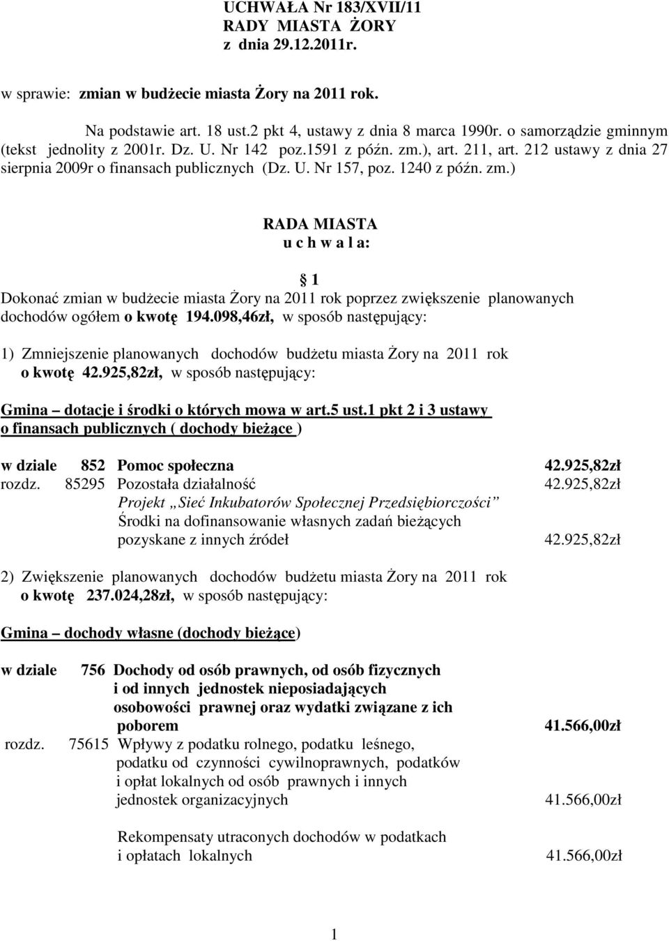 ), art. 211, art. 212 ustawy z dnia 27 sierpnia 2009r o finansach publicznych (Dz. U. Nr 157, poz. 1240 z późn. zm.