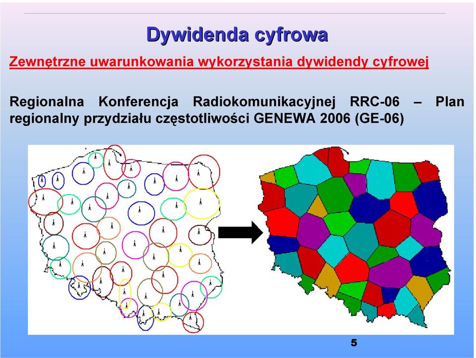 Radiokomunikacyjnej RRC-06 Plan regionalny