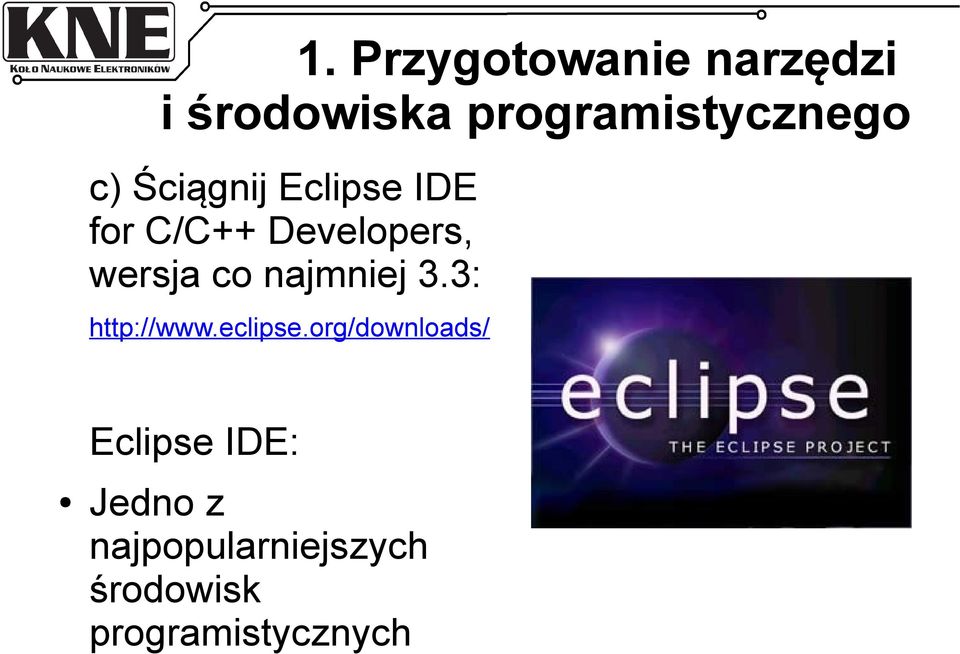 najmniej 3.3: http://www.eclipse.