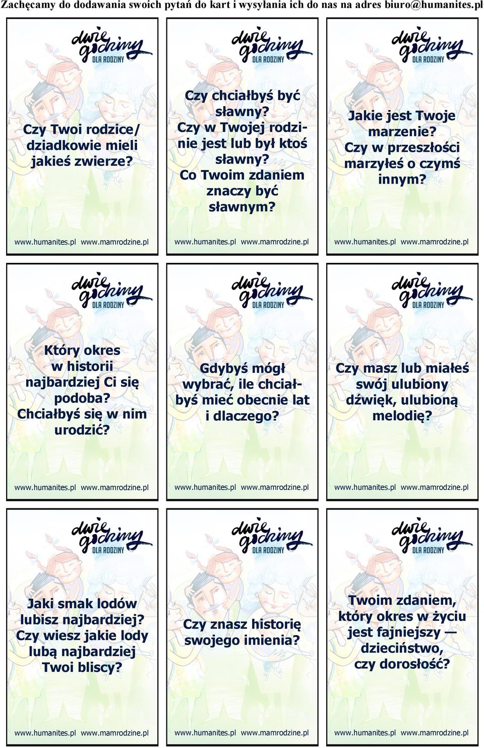 Gdybyś mógł wybrać, ile chciałbyś mieć obecnie lat i dlaczego? Czy masz lub miałeś swój ulubiony dźwięk, ulubioną melodię?