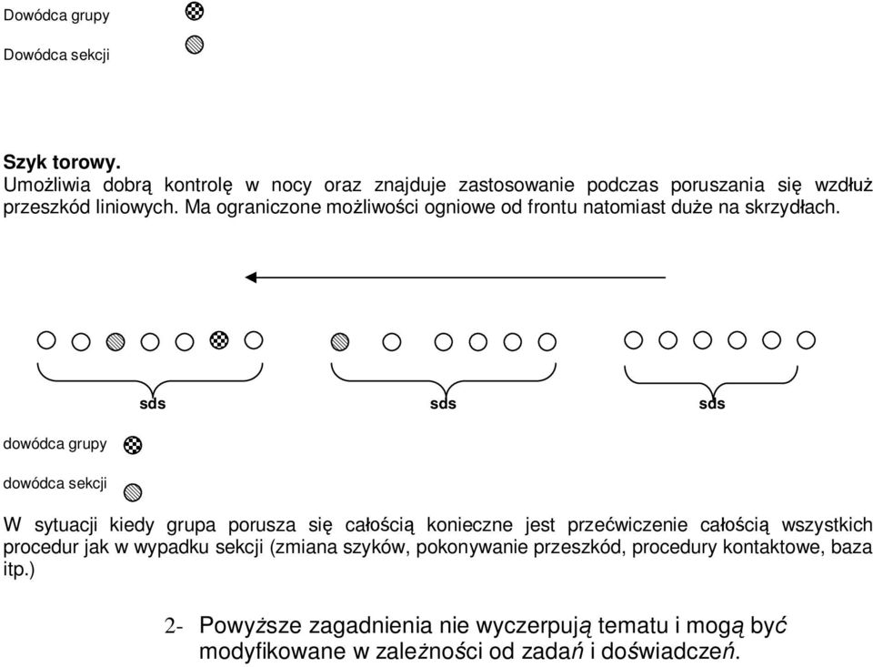 Ma ograniczone mo liwo ci ogniowe od frontu natomiast du e na skrzyd ach.