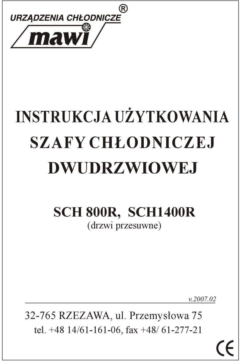 przesuwne) v.2007.02 32-765 RZEZAWA, ul.