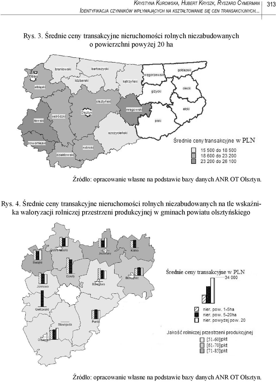 na podstawie bazy danych ANR OT Olsztyn. Rys. 4.