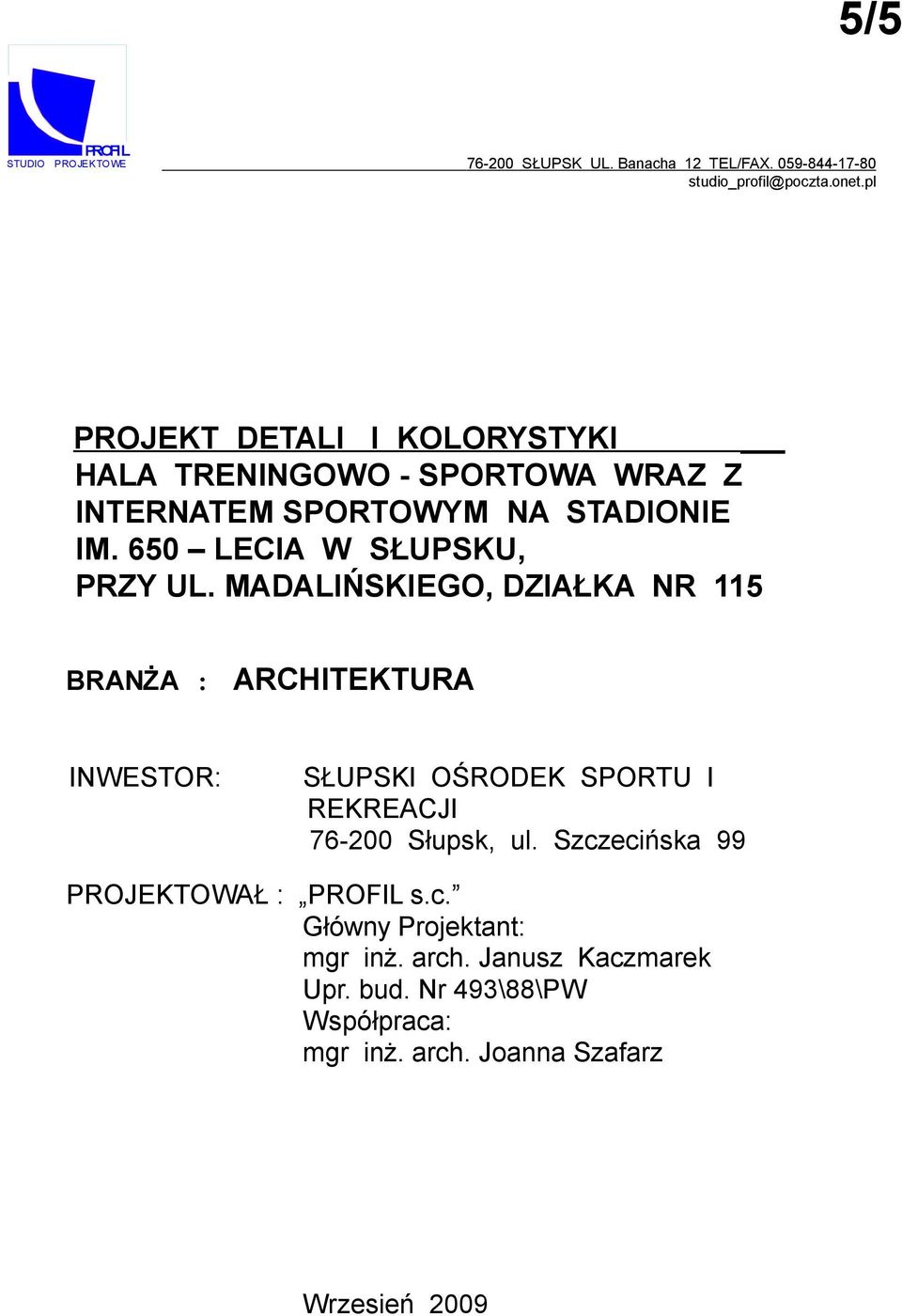60 LECIA W SŁUPSKU, PRZY UL.