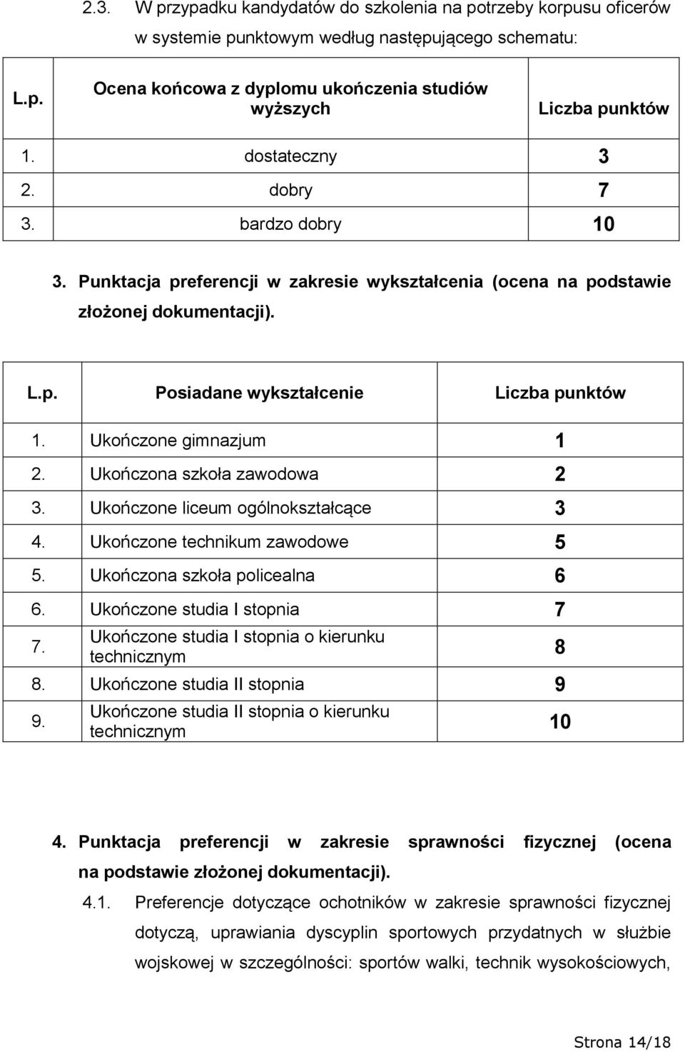 Ukończone gimnazjum 1 2. Ukończona szkoła zawodowa 2 3. Ukończone liceum ogólnokształcące 3 4. Ukończone technikum zawodowe 5 5. Ukończona szkoła policealna 6 6. Ukończone studia I stopnia 7 7.