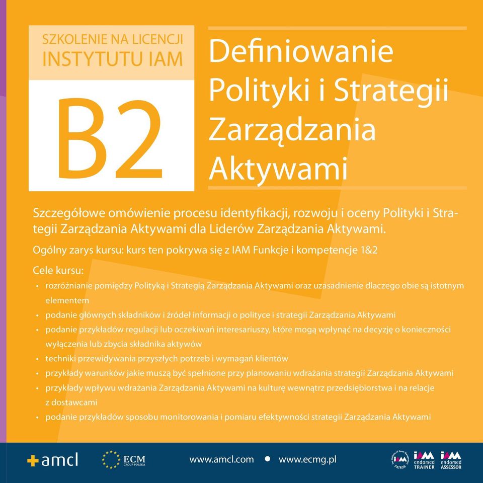 źródeł informacji o polityce i strategii podanie przykładów regulacji lub oczekiwań interesariuszy, które mogą wpłynąć na decyzję o konieczności wyłączenia lub zbycia składnika aktywów techniki