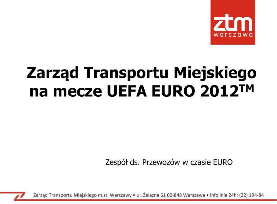 UEFA EURO 2012 TM