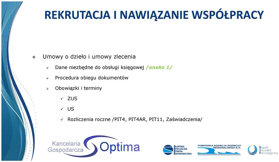 /aneks 1/ Procedura obiegu dokumentów Obowiązki i