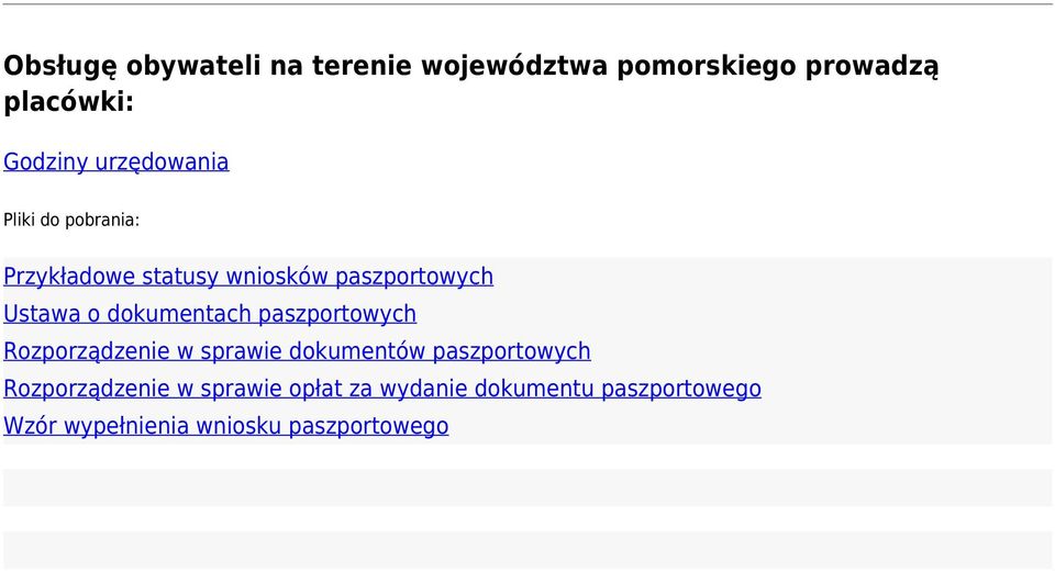 dokumentach paszportowych Rozporządzenie w sprawie dokumentów paszportowych