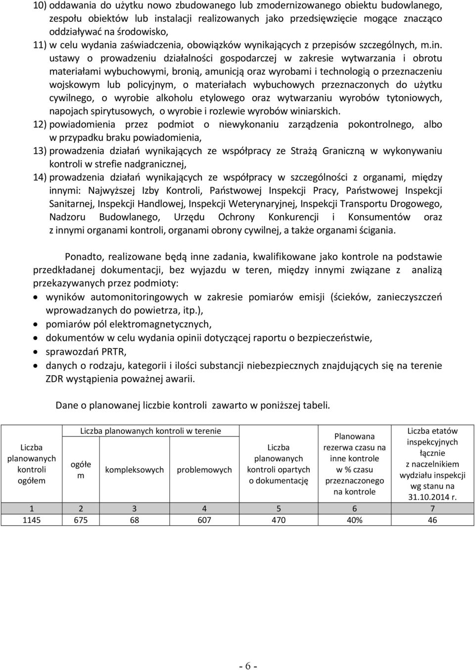 ustawy o prowadzeniu działalności gospodarczej w zakresie wytwarzania i obrotu materiałami wybuchowymi, bronią, amunicją oraz wyrobami i technologią o przeznaczeniu wojskowym lub policyjnym, o