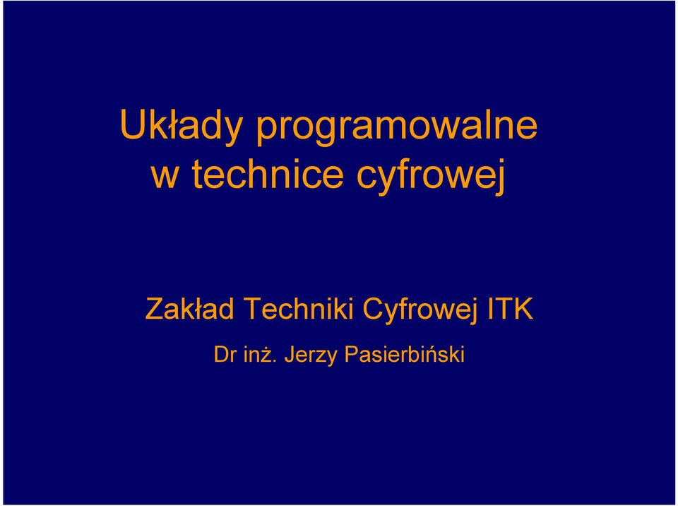 Zakład Techniki