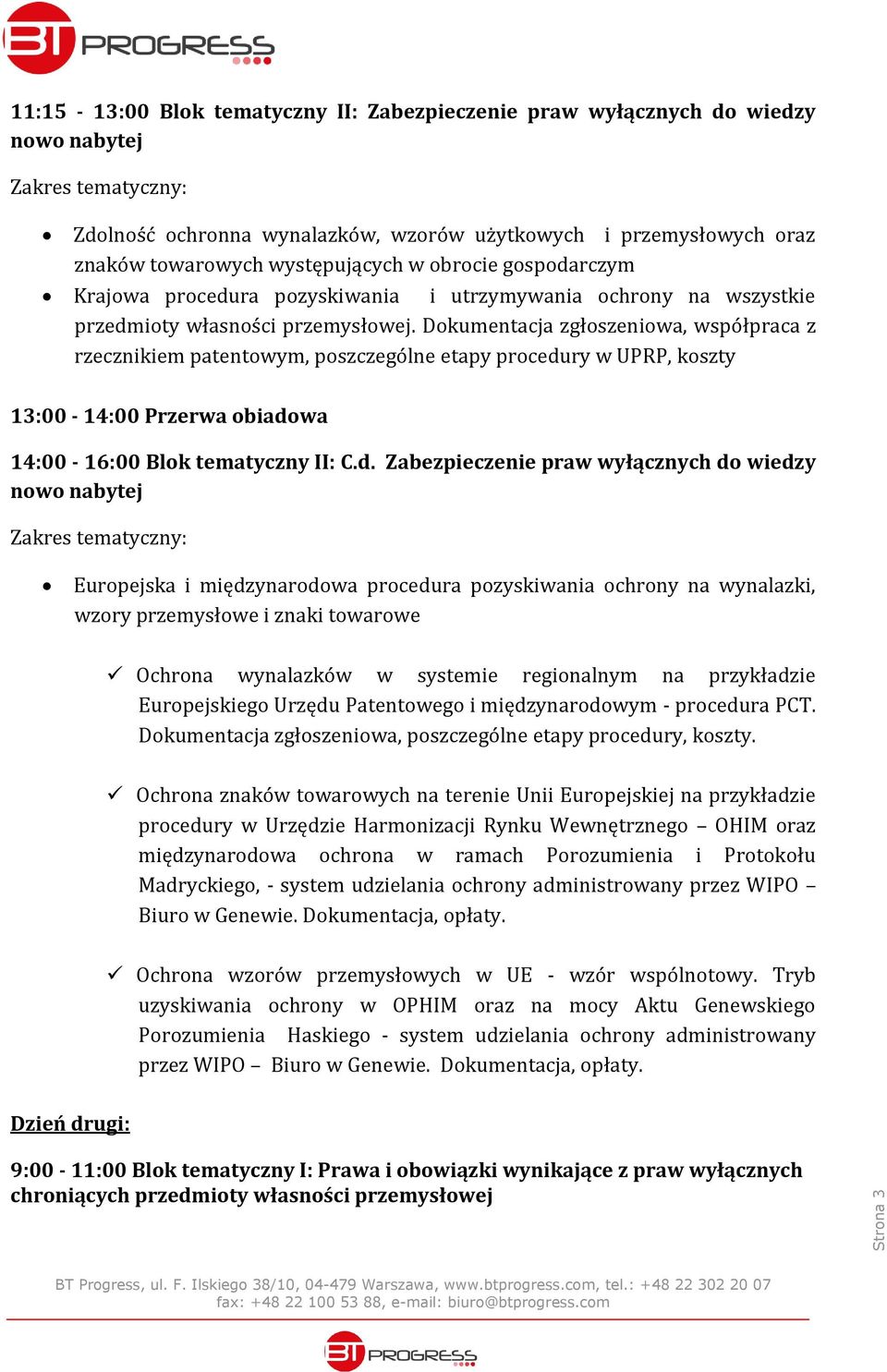 Dokumentacja zgłoszeniowa, współpraca z rzecznikiem patentowym, poszczególne etapy procedu