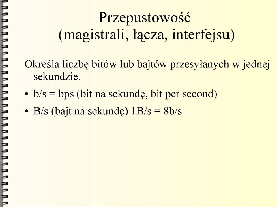 jednej sekundzie.
