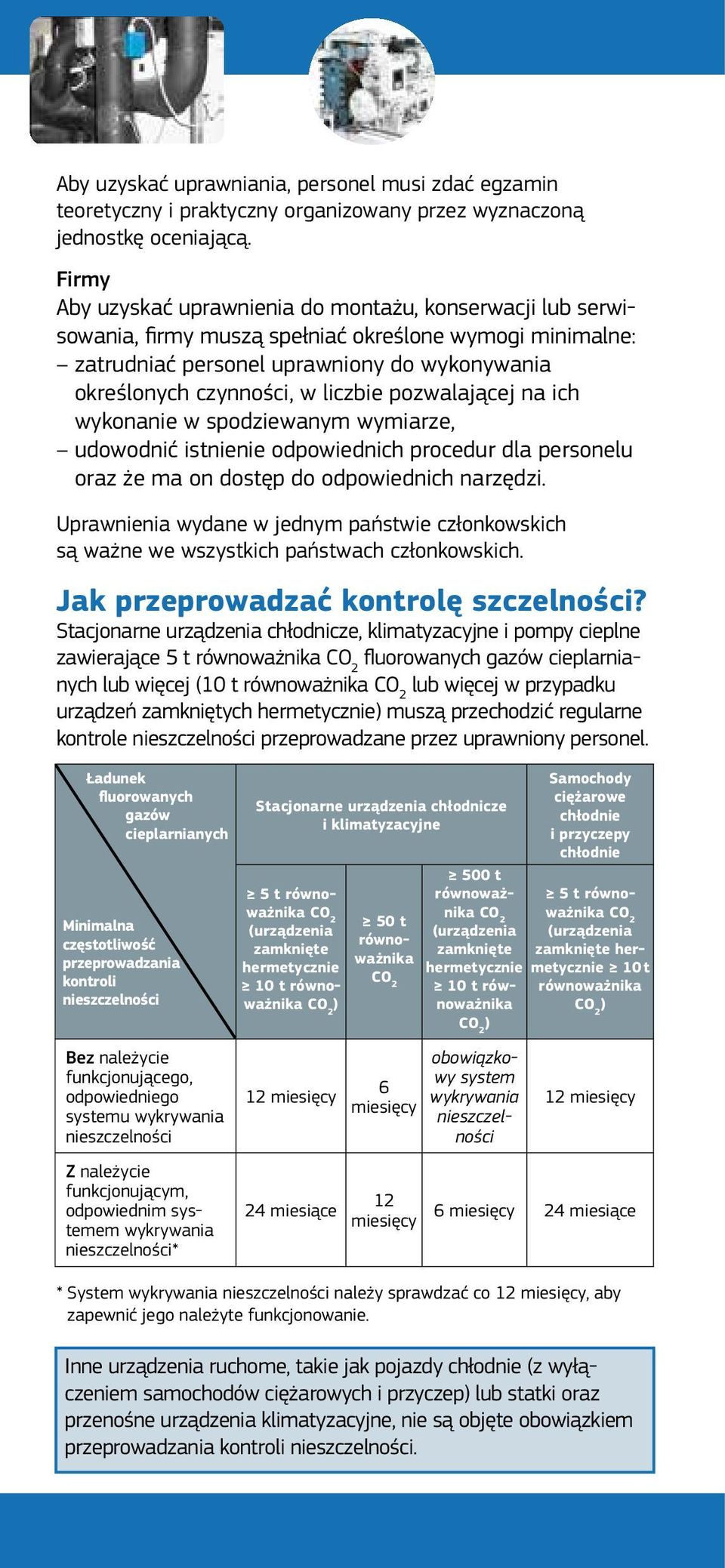 pozwalającej na ich wykonanie w spodziewanym wymiarze, udowodnić istnienie odpowiednich procedur dla personelu oraz że ma on dostęp do odpowiednich narzędzi.