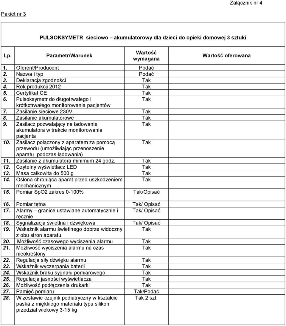 Zasilacz pozwalający na ładowanie akumulatora w trakcie monitorowania pacjenta 10. Zasilacz połączony z aparatem za pomocą przewodu (umożliwiając przenoszenie aparatu podczas ładowania) 11.