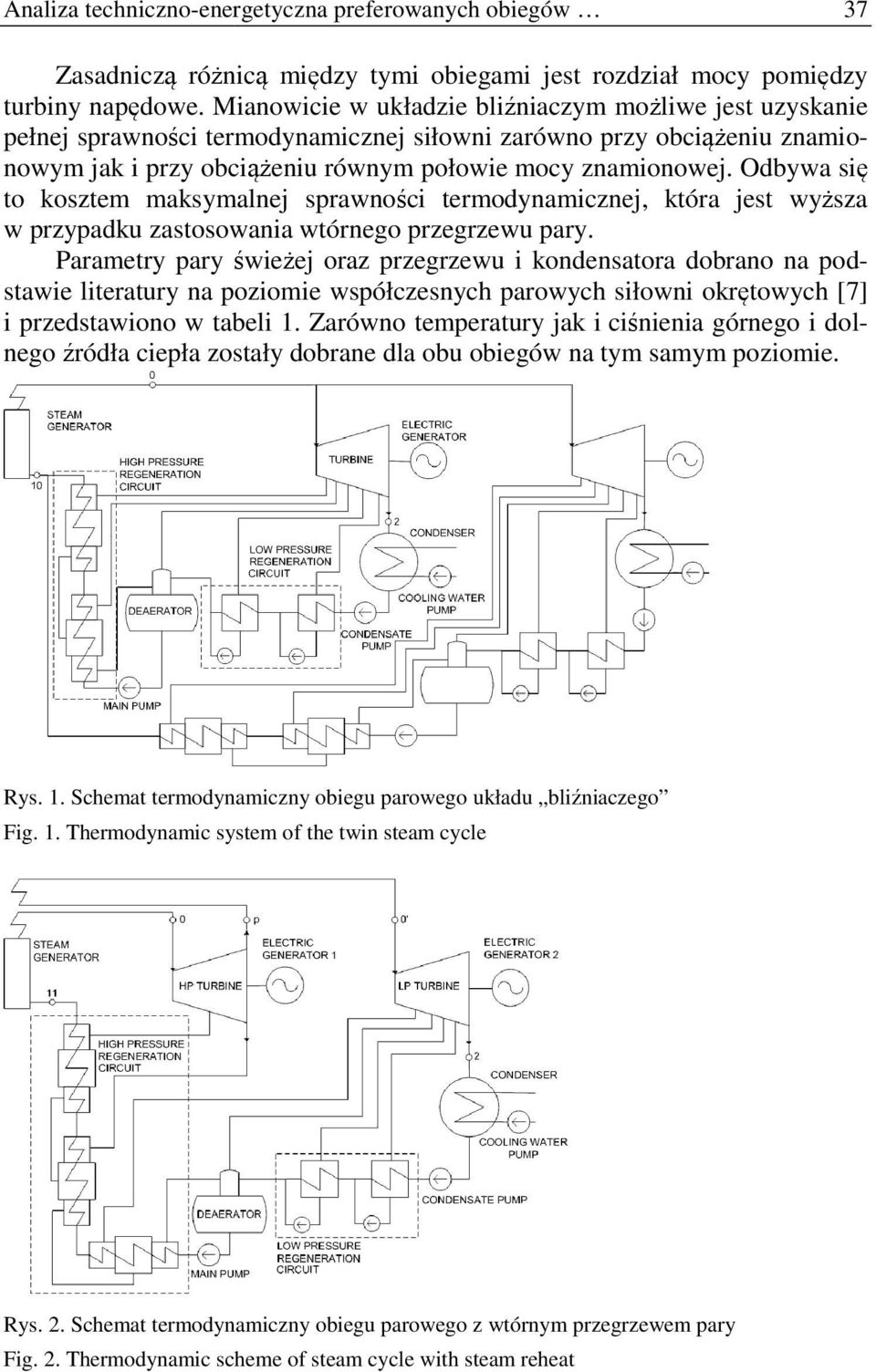 Odbywa się to kosztem maksymalnej sprawności termodynamicznej, która jest wyższa w przypadku zastosowania wtórnego przegrzewu pary.