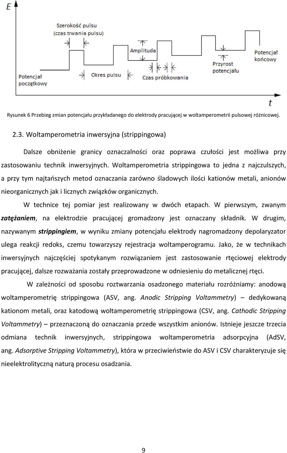 Woltamperometria strippingowa to jedna z najczulszych, a przy tym najtańszych metod oznaczania zarówno śladowych ilości kationów metali, anionów nieorganicznych jak i licznych związków organicznych.