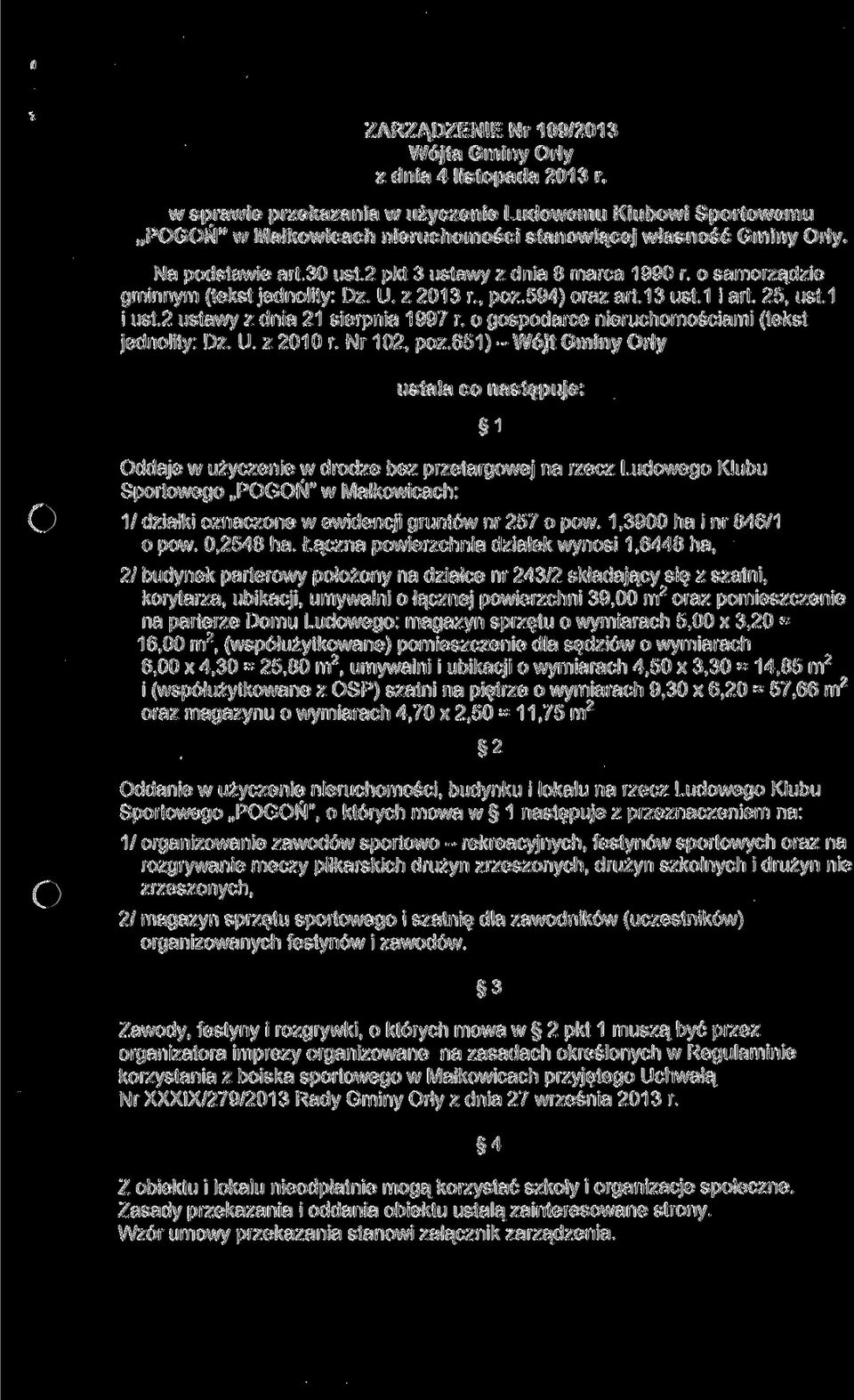 2 ustawy z dnia 21 sierpnia 1997 r. o gospodarce nieruchomościami (tekst jednolity: Dz. U. z 2010 r. Nr 102, poz.