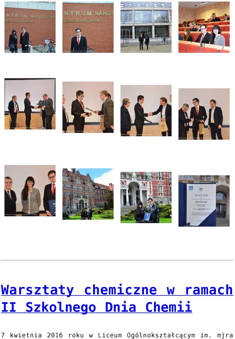 Chemii 7 kwietnia 2016 roku