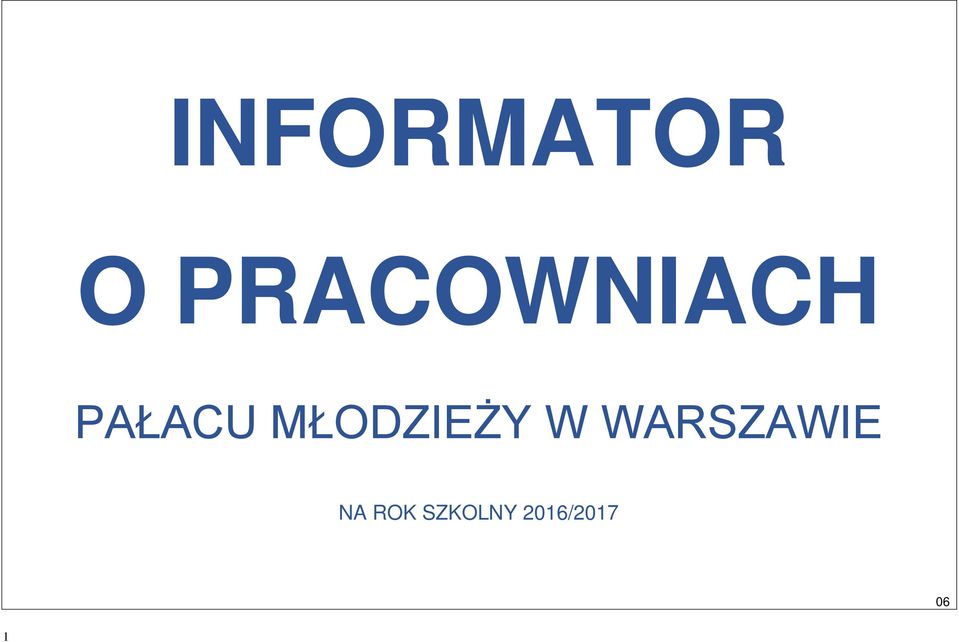MŁODZIEŻY W