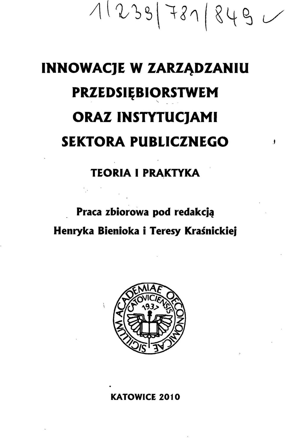 I PRAKTYKA Praca zbiorowa pod redakcją