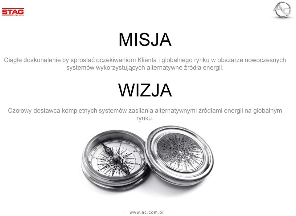 wykorzystujących alternatywne źródła energii.