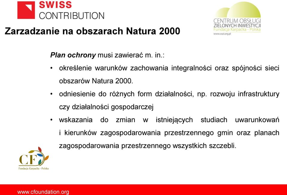 odniesienie do różnych form działalności, np.