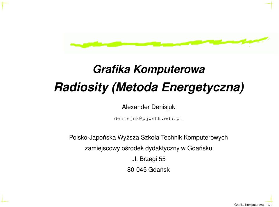 pl Polsko-Japońska Wyższa Szkoła Technik Komputerowych