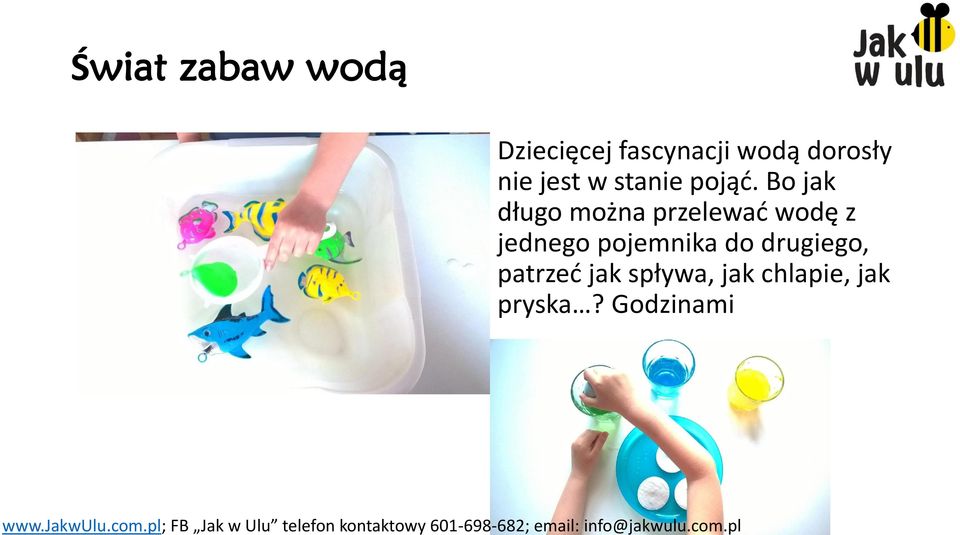 Bo jak długo można przelewać wodę z jednego