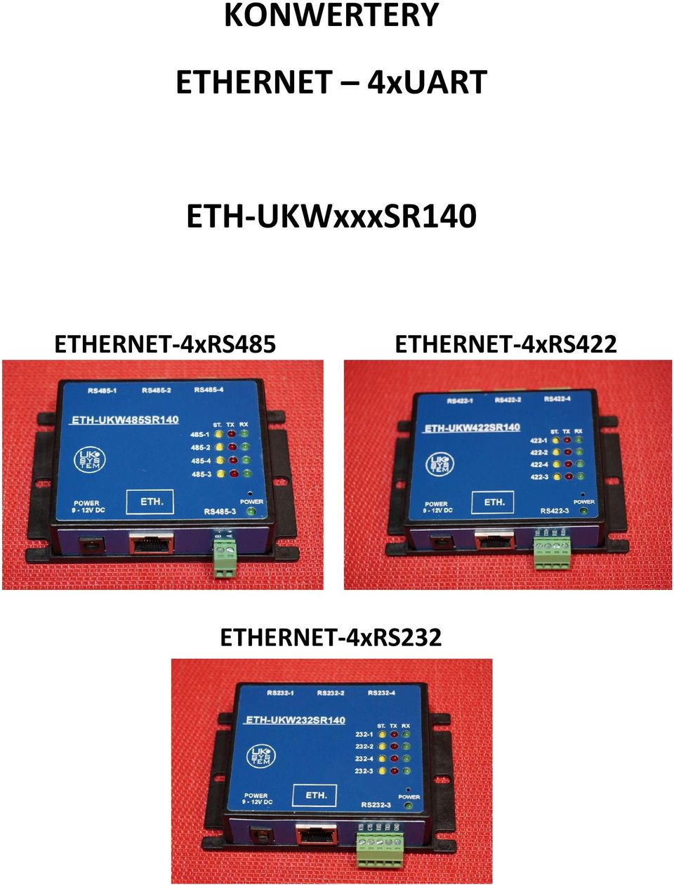 ETHERNET-4xRS485