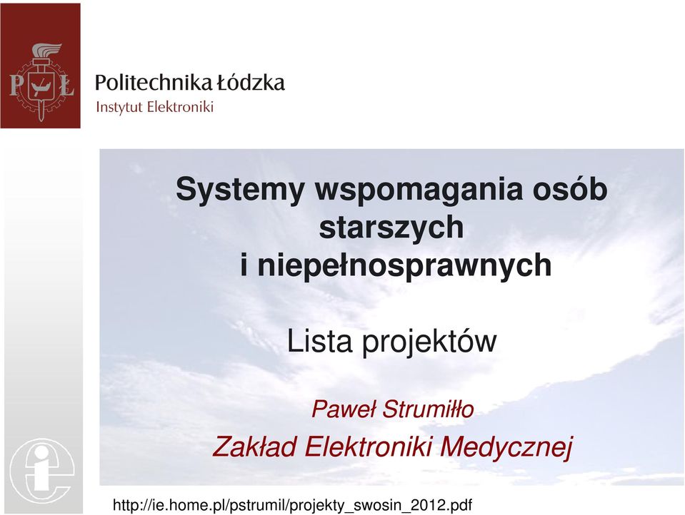 Strumiłło Zakład Elektroniki Medycznej