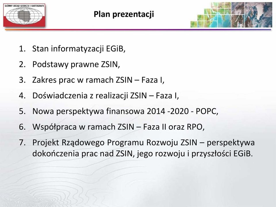 Nowa perspektywa finansowa 2014-2020 - POPC, 6.
