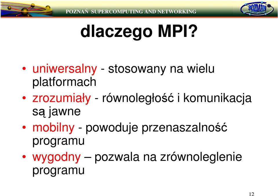 zrozumiały - równoległo i komunikacja s jawne